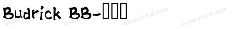 Budrick BB字体转换